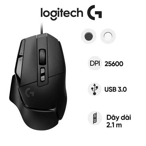  Chuột máy tính Logitech Gaming G502 X (Đen) 