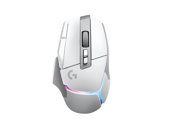  Chuột máy tính Logitech Gaming G502 X Plus (Không dây - Trắng) 