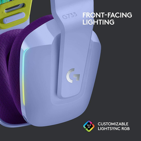  Tai Nghe Gaming Không Dây Logitech G733 Lightspeed RGB (chụp tai không dây Over-ear) 