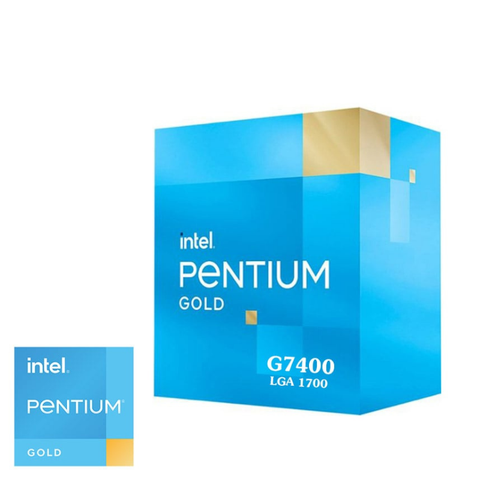  CPU Intel Pentium Gold G7400 (Up to 3.7GHz, 2 nhân 4 luồng, 6MB Cache) - Socket FCLGA1700 