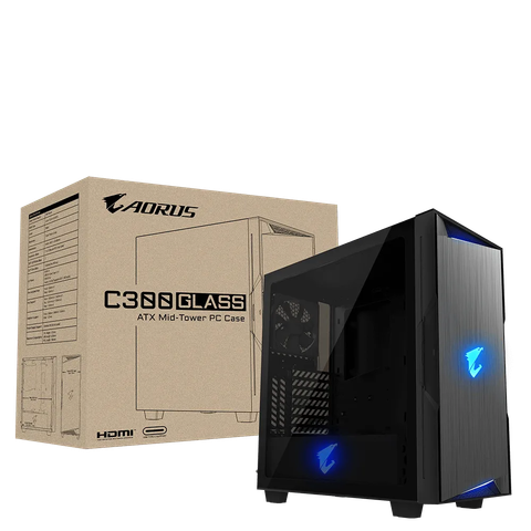  Thùng máy tính | Case Gaming Gigabyte Aorus C300 Glass GB-AC300G 