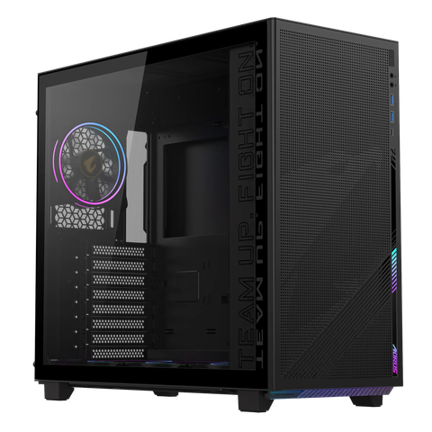  Thùng máy tính | Case Gaming Gigabyte AORUS C400 Glass Black GB-AC400G 