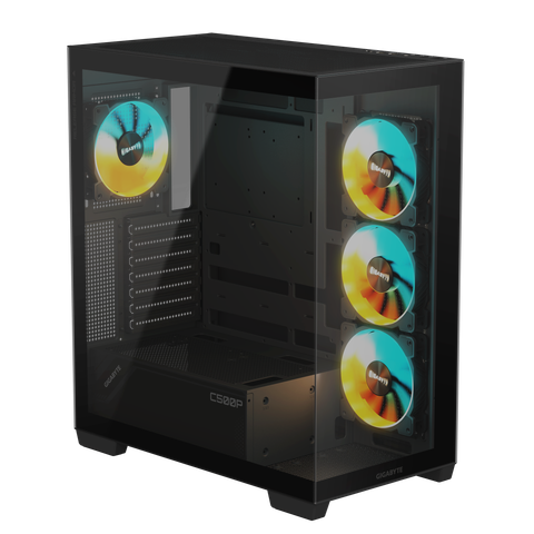  Thùng máy tính | Case Gaming Gigabyte C500 Panoramic Stealth - Black GB-C500P ST 