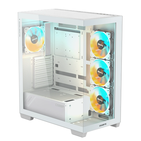  Thùng máy tính | Case Gaming Gigabyte C500 Panoramic Stealth Ice GB-C500PI ST 