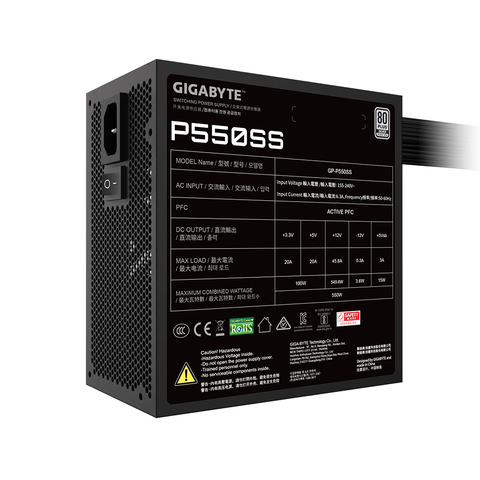  Nguồn máy tính Gigabyte P550SS GP-P550SS (550W) 