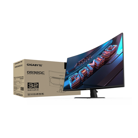  Màn hình máy tính LCD Cong Gaming Gigabyte GS32QC 31.5