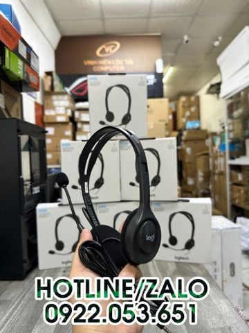  Tai Nghe Âm Thanh Nổi Logitech H111 (chụp tai có dây On-ear) 