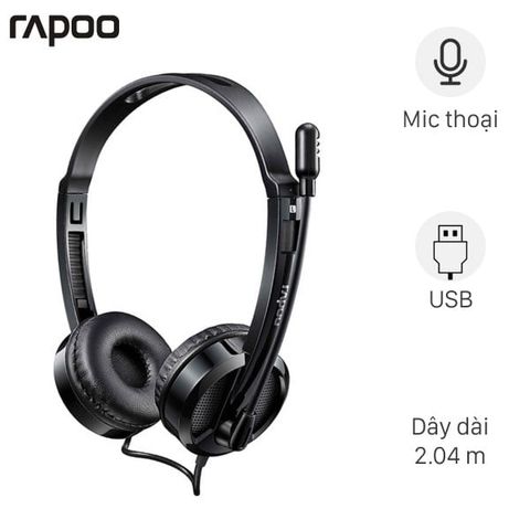  Tai Nghe Rapoo H120 (chụp tai có dây On-ear) 