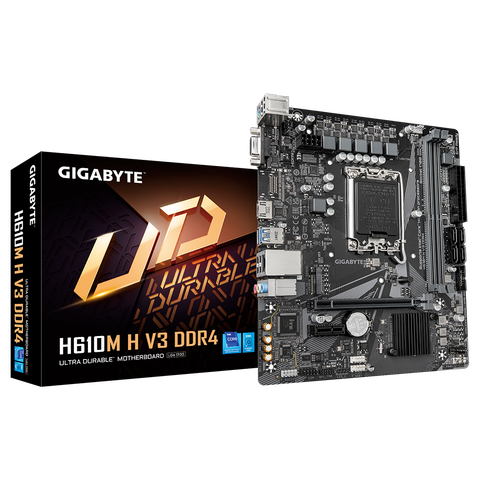  Mainboard Gigabyte H610M H V3 DDR4 (Chipset H610) 