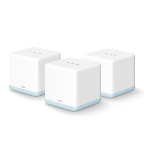  Thiết bị mạng Router WIFI Mercusys Halo H30 Hệ Thống WiFi Mesh AC1200 