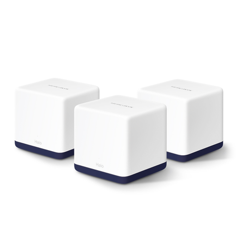  Thiết bị mạng Router WIFI Mercusys Halo H50G Hệ Thống Mesh WiFi 6 AC1900 