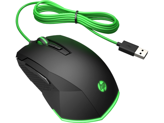  Chuột máy tính HP Pav Gaming Mouse 200 A/P_5JS07AA (Có dây - Kết nối USB) 