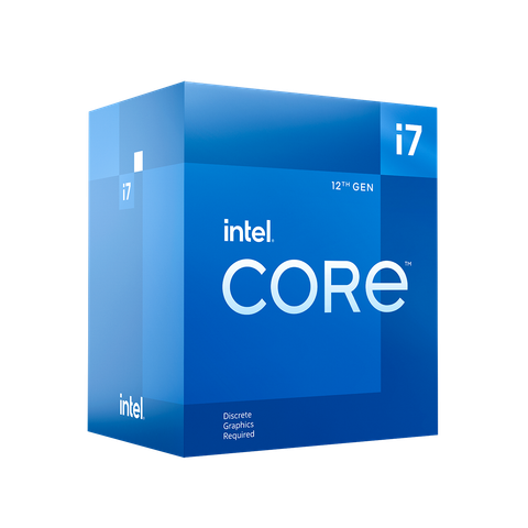  CPU Intel Core i7-12700F (2.1Ghz up to 4.9GHz, 12 nhân 20 luồng, 25MB Cache) - Socket FCLGA1700 