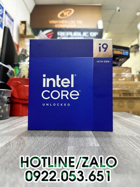  CPU Intel Core i9-14900K (up to 6.0GHz, 24 nhân 32 luồng, 36MB Cache) - Socket FCLGA1700 