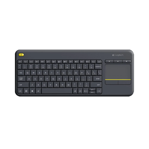  Bàn phím máy tính Logitech K400 Plus (Không dây - Kết nối Đầu thu Unifying - Đen) 