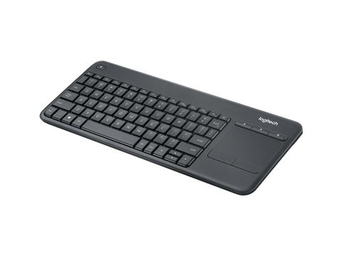  Bàn phím máy tính Logitech K400 Plus (Không dây - Kết nối Đầu thu Unifying - Đen) 