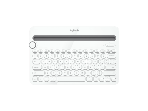  Bàn phím máy tính Logitech K480 (Không dây - Kết nối Bluetooth - Trắng) 