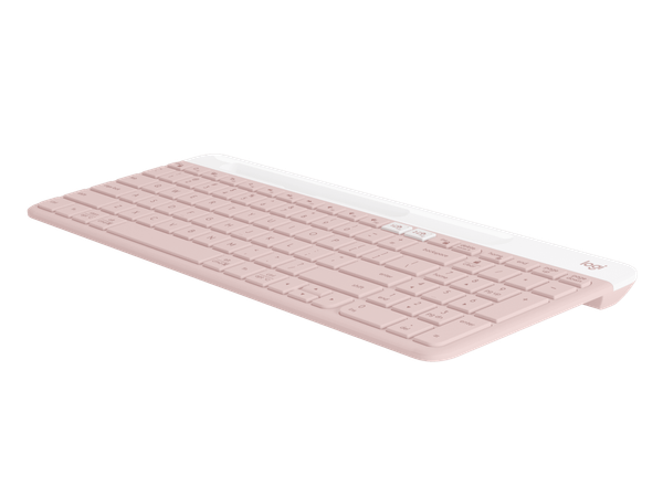  Bàn phím máy tính Logitech K580 (Không dây - Kết nối USB, Bluetooth - Hồng) 