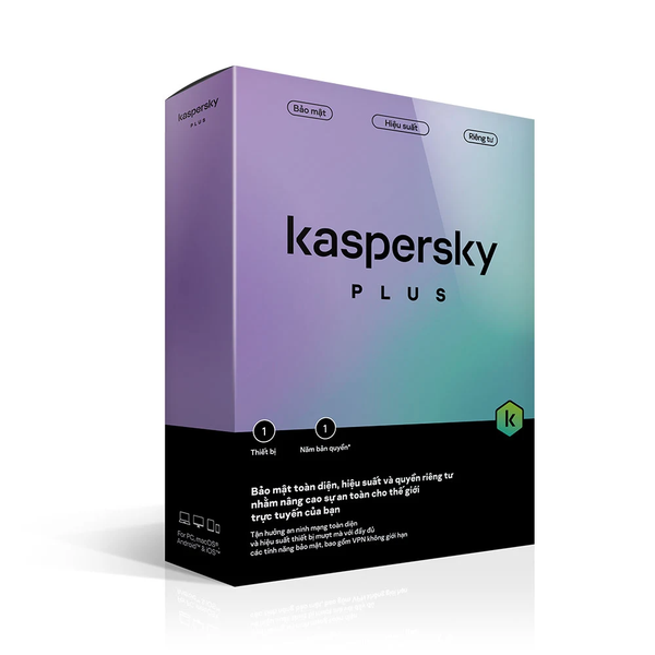  Phần mềm diệt Virus Kaspersky Plus 1 máy tính 