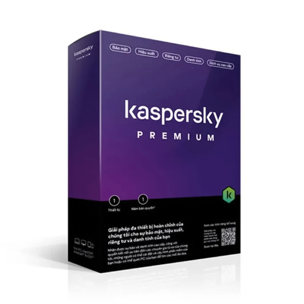  Phần mềm diệt Virus Kaspersky Premium 1 máy tính 