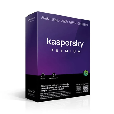  Phần mềm diệt Virus Kaspersky Premium 1 máy tính 