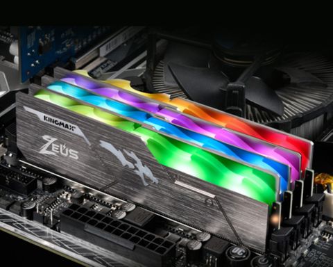  Ram Desktop/PC Kingmax Zeus RGB DDR4 3600MHz 16GB (KM-LD4A-3600-16GSRT18) 