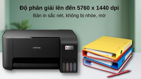  Máy in phun màu đa chức năng EPSON EcoTank L3210 (In, Scan, Copy, A4, USB) 