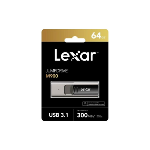  USB Lexar JumpDrive M900 64GB USB 3.1 Flash Drive LJDM900064G-BNQNG 