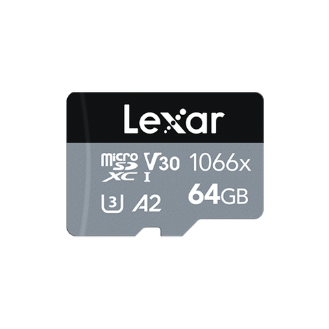  Thẻ nhớ Lexar Professional 1066x 64GB microSDXC UHS-I Card LMS1066064G-BNANG 