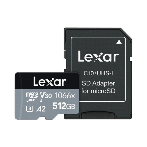  Thẻ nhớ Lexar Professional 1066x 512GB microSDXC UHS-I Card LMS1066512G-BNANG 