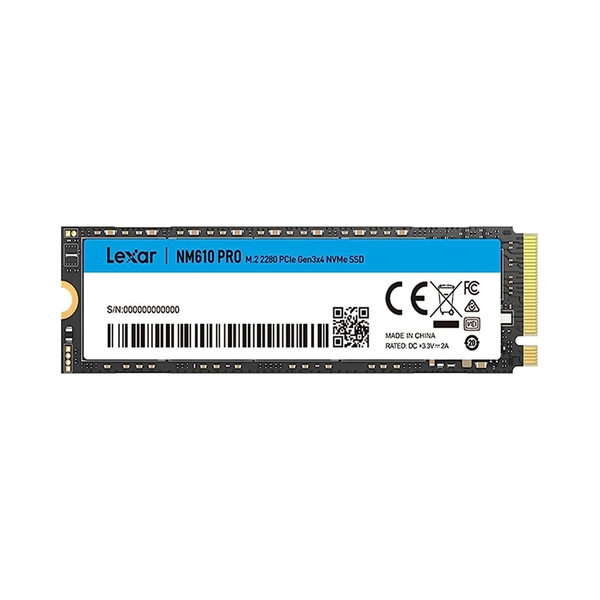 Ổ cứng SSD Lexar NM610 Pro 500GB LNM610P500G-RNNNG ( M.2 2280 PCIe G3x4 NVMe ) 