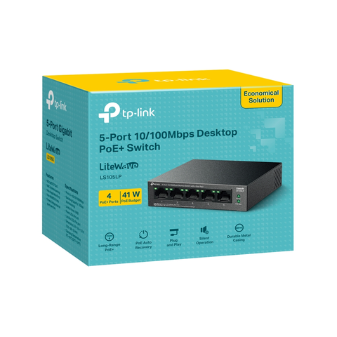  Thiết bị mạng Switch TP-LINK LS105LP (5 Cổng) 