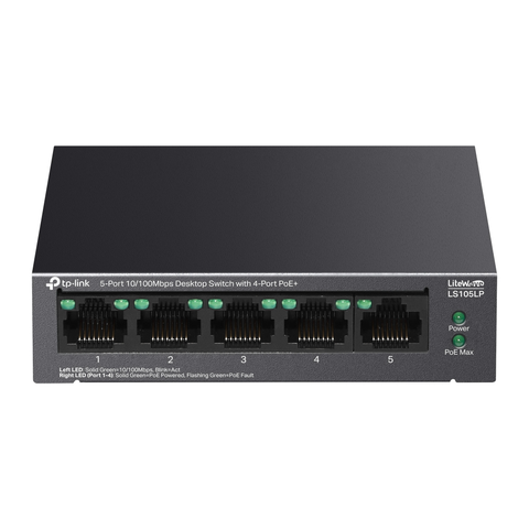  Thiết bị mạng Switch TP-LINK LS105LP (5 Cổng) 
