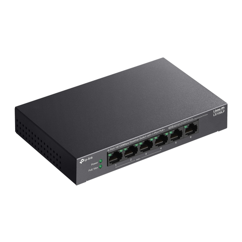  Thiết bị mạng Switch TP-LINK LS106LP (6 Cổng) 