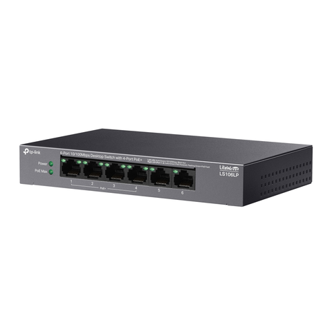  Thiết bị mạng Switch TP-LINK LS106LP (6 Cổng) 