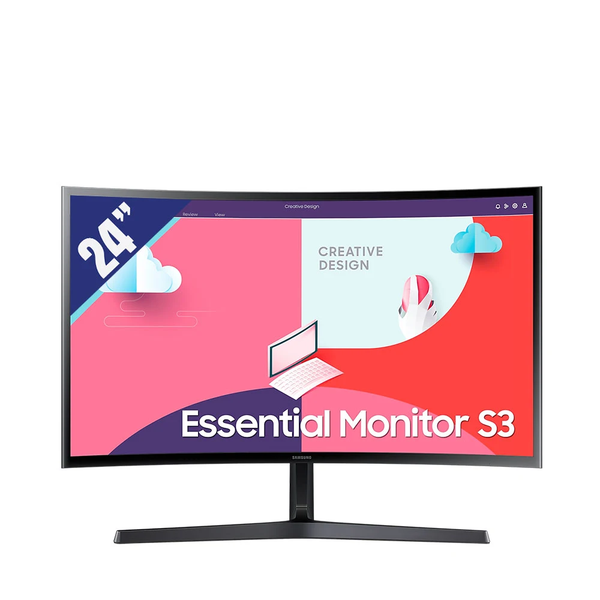  Màn hình máy tính LCD SAMSUNG Cong LS24C366EAEXXV 24