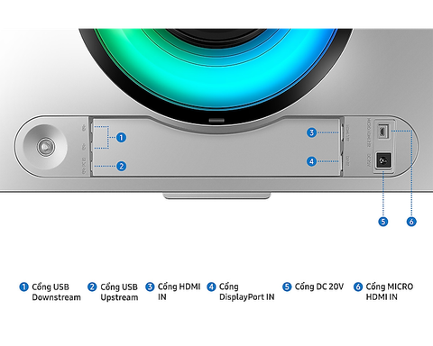  Màn hình máy tính Gaming LCD Cong SAMSUNG LS49CG954SEXXV 49