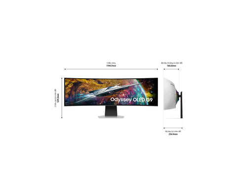  Màn hình máy tính Gaming LCD Cong SAMSUNG LS49CG954SEXXV 49