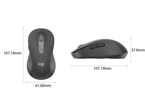  Chuột máy tính Logitech Signature M650 (Không dây - Kết nối USB, Bluetooth) 