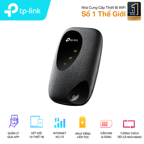  Thiết bị mạng Thiết bị phát wifi di động 4G LTE TP-Link M7000 