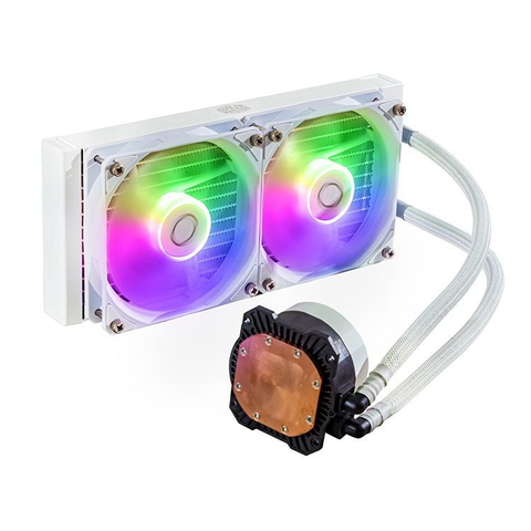  Tản Nhiệt Nước CPU Cooler Master MASTERLIQUID 240L Core WHITE 