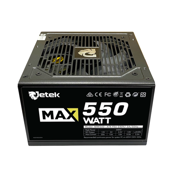  Nguồn máy tính JETEK MAXWATT 550 (550W) 