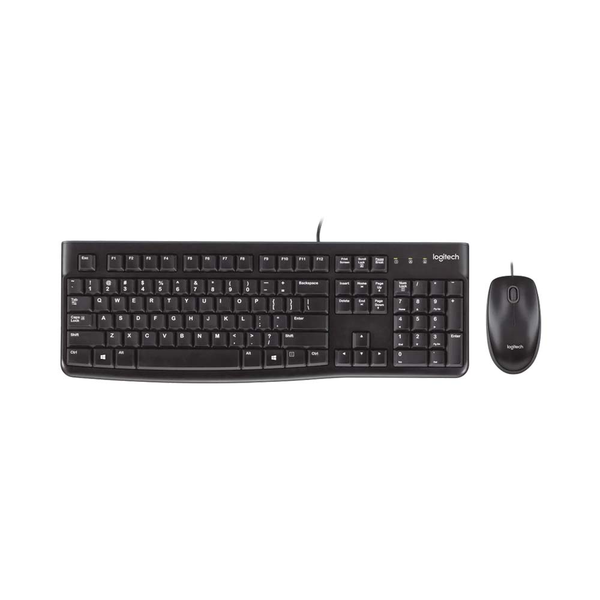  Combo Bàn Phím + Chuột LOGITECH MK120 (Có dây - Kết nối USB) 