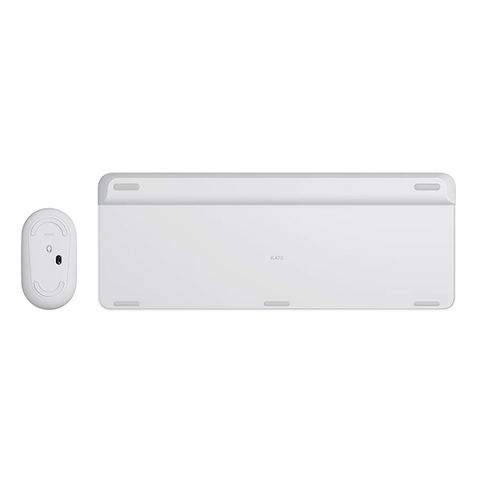  Combo Bàn phím + Chuột Logitech MK470 Slim (Không dây - Kết nối USB - Trắng) 