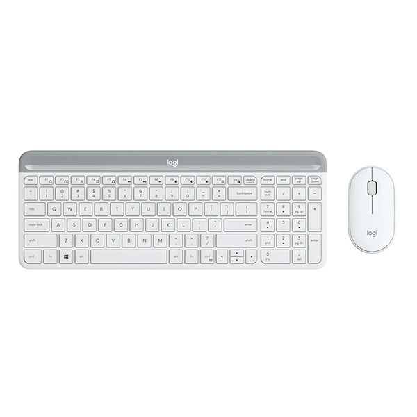 Combo Bàn phím + Chuột Logitech MK470 Slim (Không dây - Kết nối USB - Trắng) 