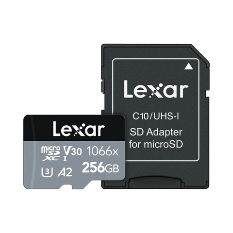  Thẻ nhớ Lexar Professional 1066x 256GB microSDXC UHS-I Card LMS1066256G-BNANG 