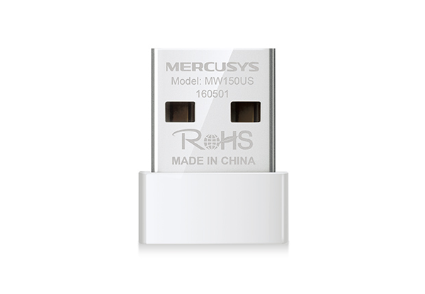  Thiết bị mạng Mercusys USB Thu Sóng WiFi MW150US N150 