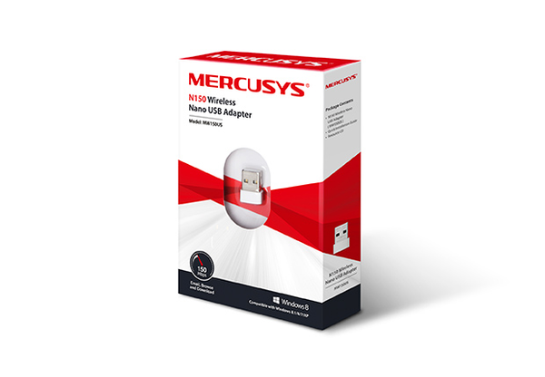  Thiết bị mạng Mercusys USB Thu Sóng WiFi MW150US N150 