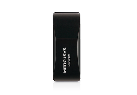  Thiết bị mạng Mercusys USB Thu Sóng WiFi MW300UM N300 