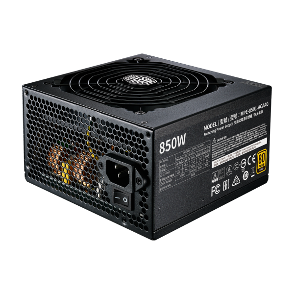  Nguồn máy tính Cooler Master MWE GOLD 850 V2 Non Modular 80 Plus Gold ( 850W ) 